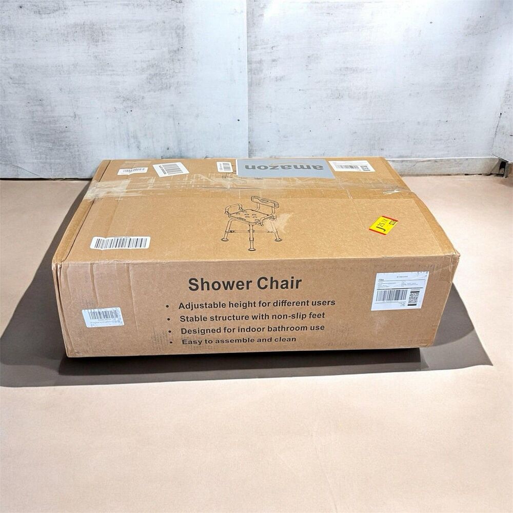 NEW Shower Chair Heavy Duty 550 lbs - Open Box